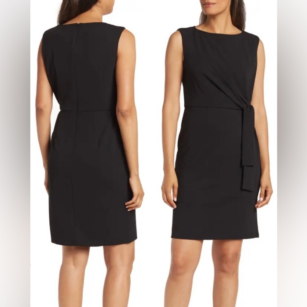 Sleeveless Tie Waist Minidress